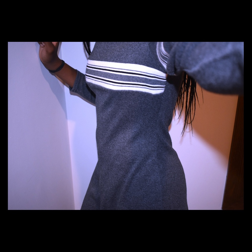 Striped Sweater Dress